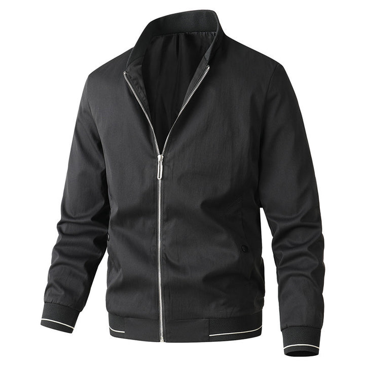 Herren modische Bomberjacke mit sportlichem Design und elastischen Bündchen Echoarchiv