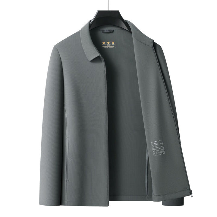Herren leichte Übergangsjacke im minimalistischen Design Echoarchiv