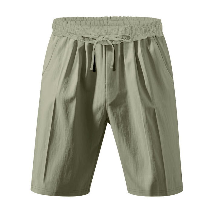 Herren sportliche Funktionsshorts mit verstellbarem Bund und atmungsaktivem Material Echoarchiv