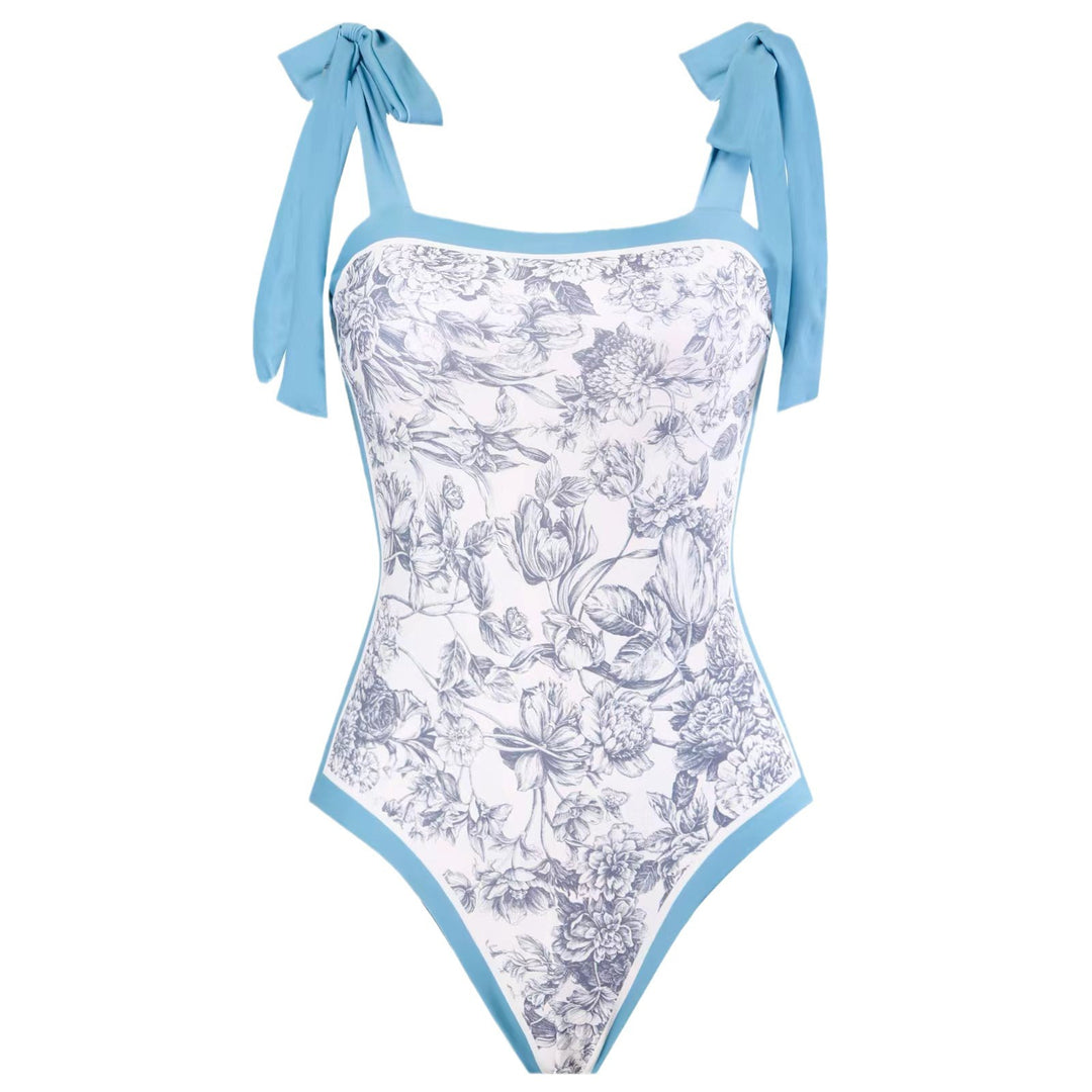 Damen Maxirock mit floralen Mustern und voluminösem Schnitt Echo Archiv