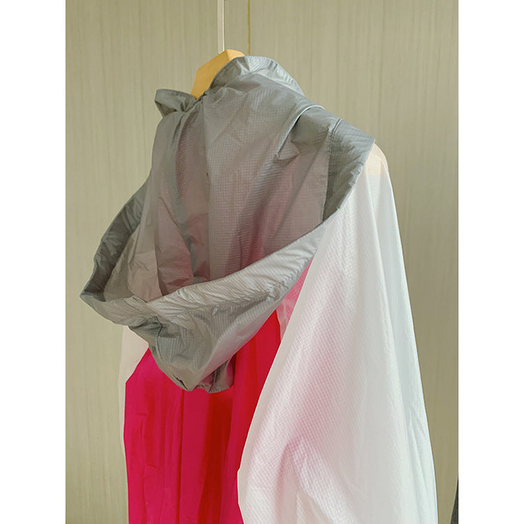 Damen Sportliche Übergangsjacke mit Kapuze Echoarchiv