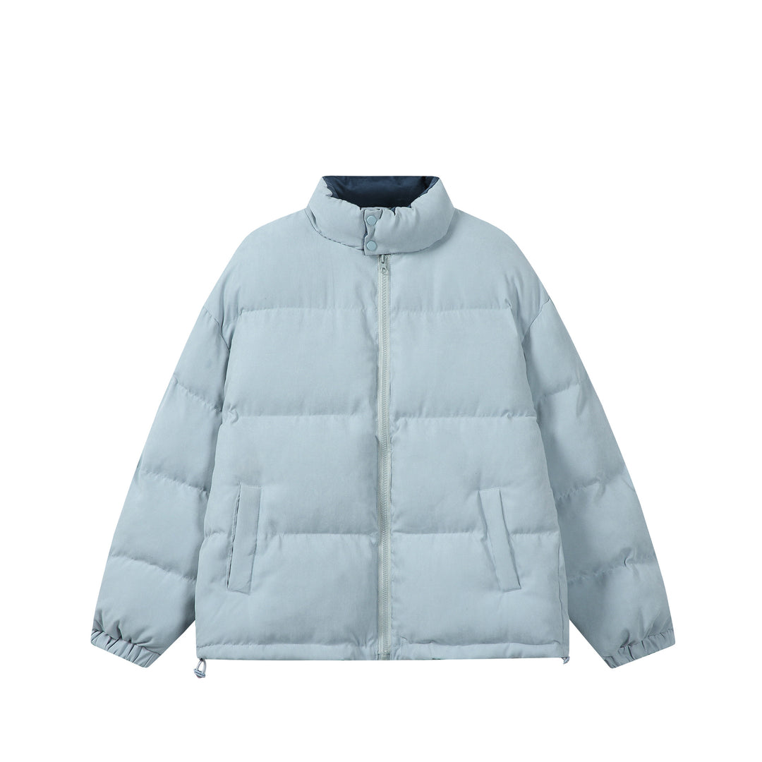 Damen Wattierte Boxy-Steppjacke mit hohem Stehkragen Echoarchiv