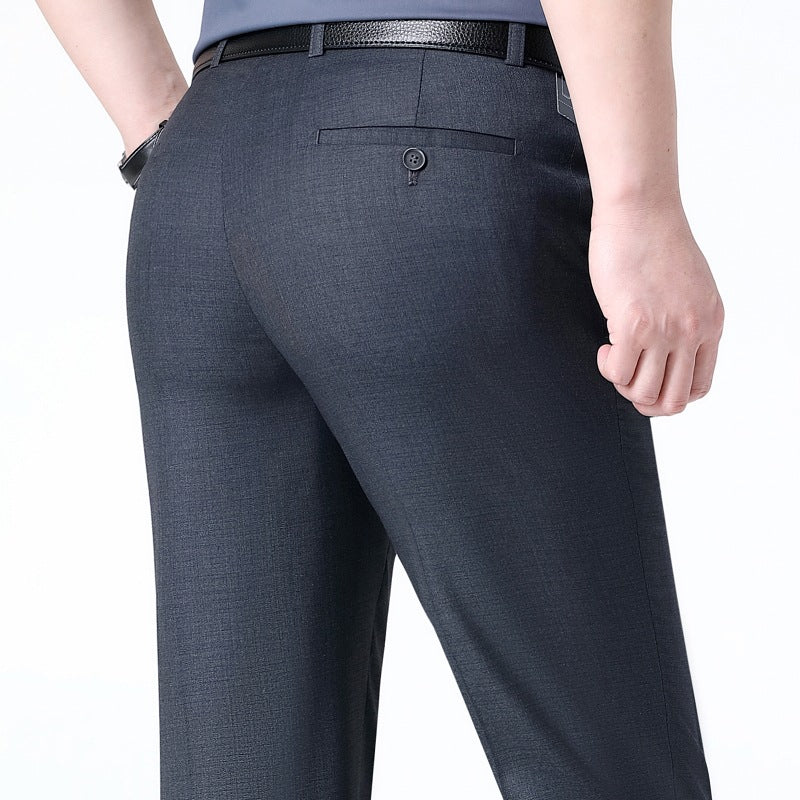 Herren elegante Anzughose aus hochwertigem Wollmix Echoarchiv