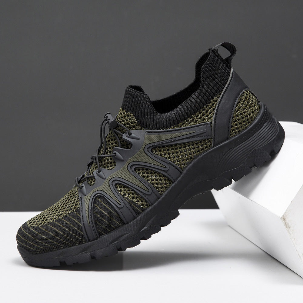 Herren Sportliche Mesh Sneakers mit dämpfender Sohle Echoarchiv