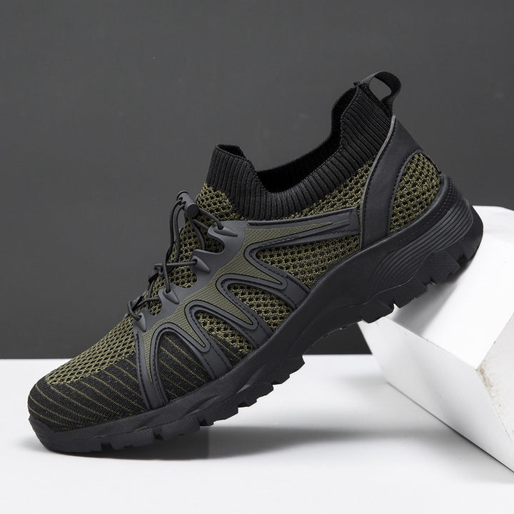 Herren Sportliche Mesh Sneakers mit dämpfender Sohle Echoarchiv