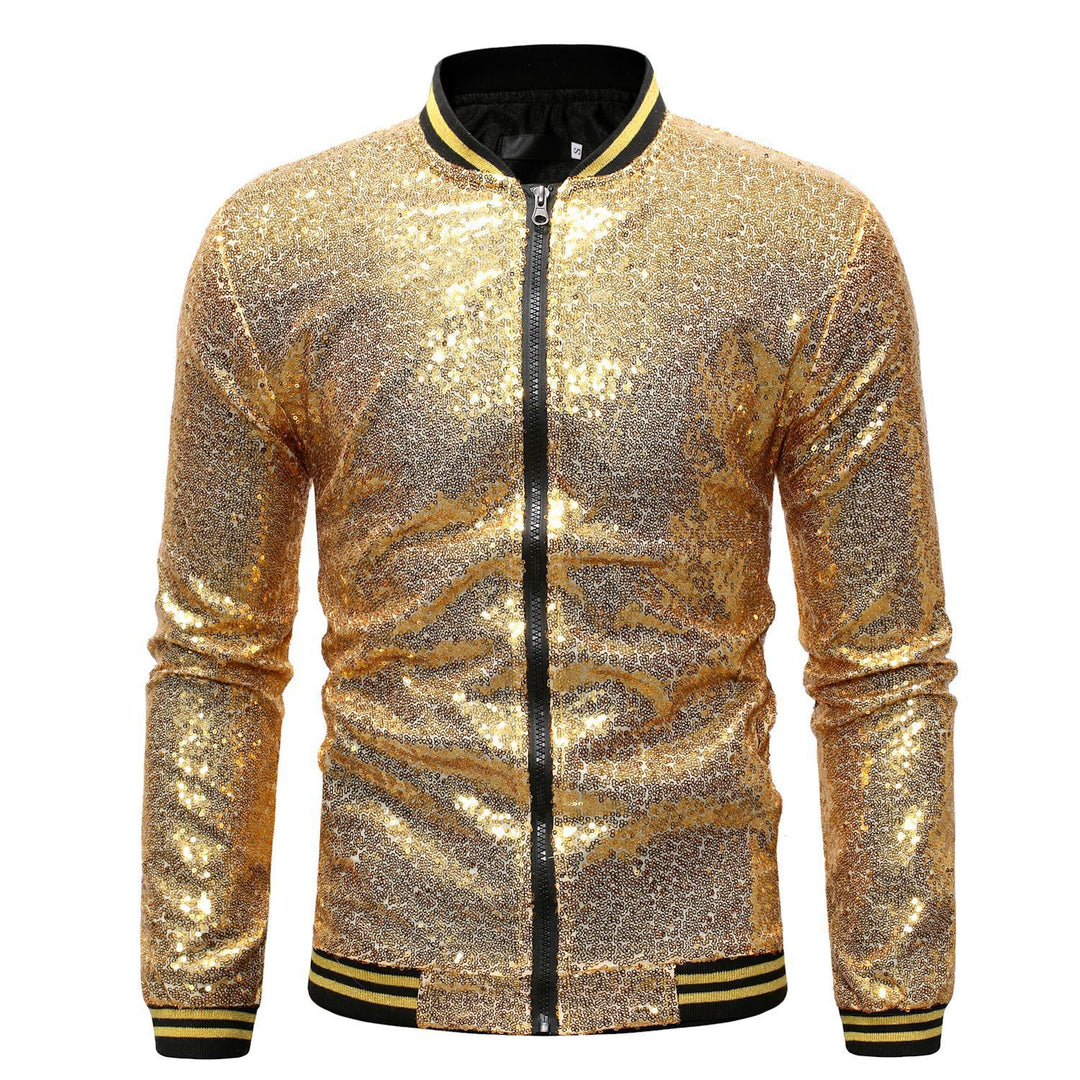 Herren Sportlicher Funktionsblazer mit Pailletten Echoarchiv