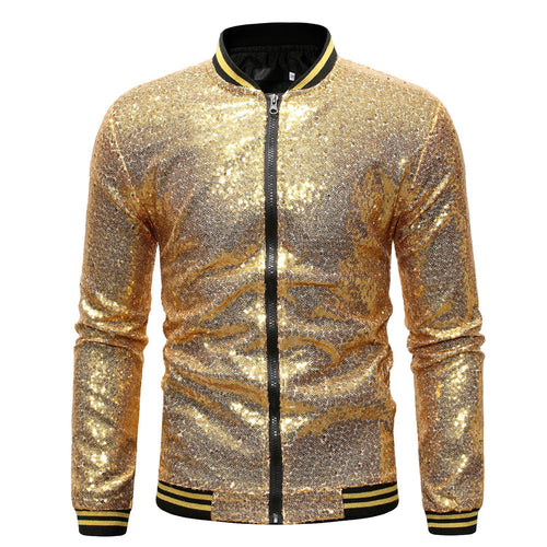 Herren Sportlicher Funktionsblazer mit Pailletten Echoarchiv