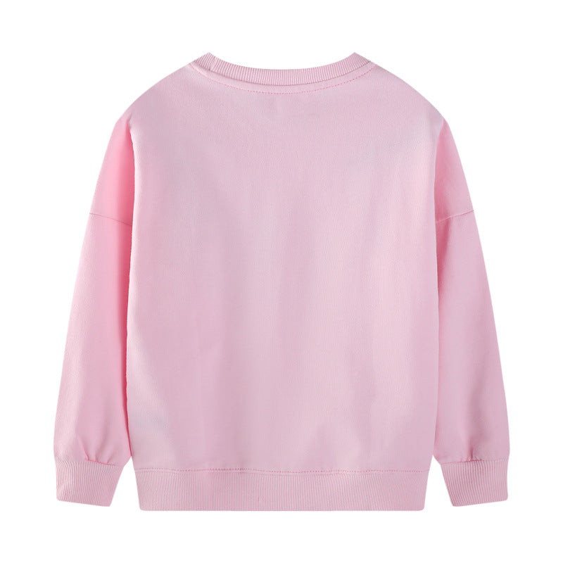 Mädchen Sweatshirt mit buntem Tier- und Motivdruck Echo Archiv