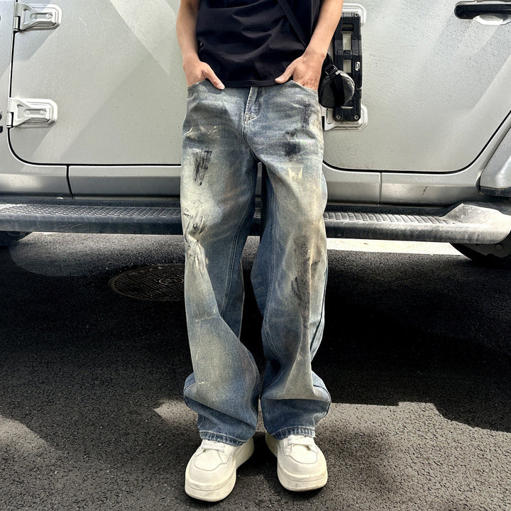 Herren Bequeme und lässige Relaxed-Fit Jeans Echoarchiv