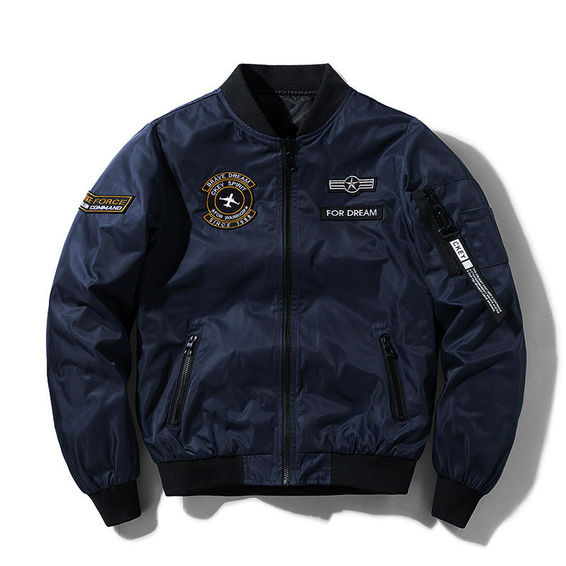Herren Sportliche Bomberjacke mit praktischen Taschen und stilvollem Design Echo Archiv