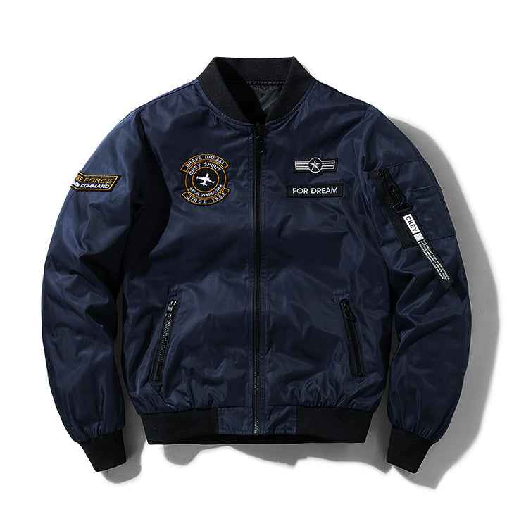 Herren Sportliche Bomberjacke mit praktischen Taschen und stilvollem Design Echo Archiv