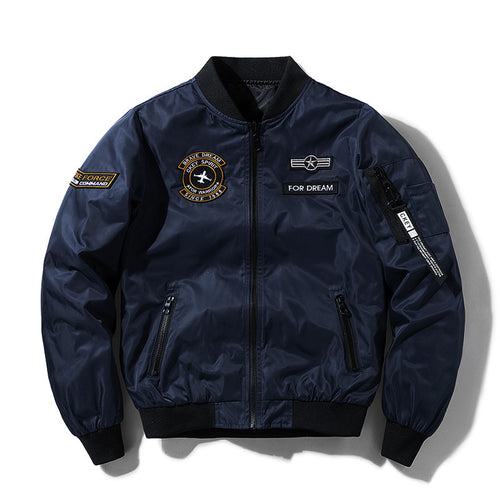 Herren Sportliche Bomberjacke mit praktischen Taschen und stilvollem Design Echo Archiv