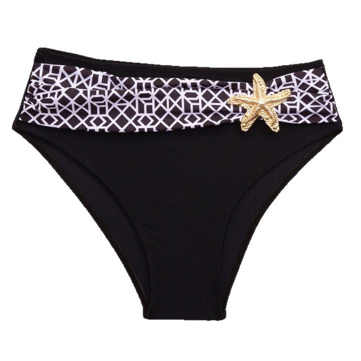 Damen Hochwertiges Bikini-Set mit geometrischem Muster Echo Archiv