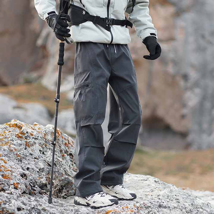 Herren Robuste wasserabweisende Trekkinghose mit Cargo-Taschen Echo Archiv