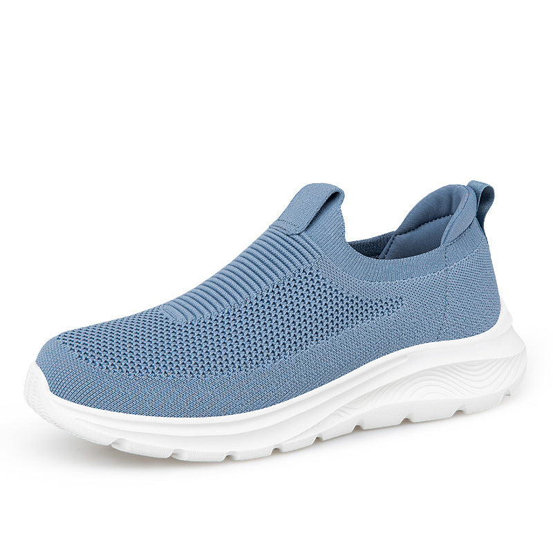 Damen nan nahtloser Strick-Slip-On mit elastischem Einstieg, gepolstertem Komfortfußbett und profiliertem Leichtlaufsohlen-Design Echo Archiv