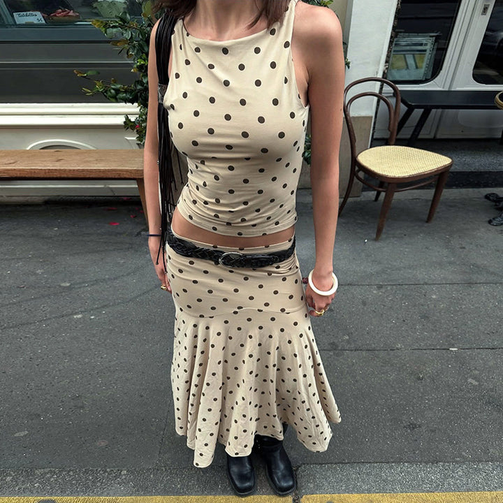 Damen Maxikleid mit lässiger Raffung und elegantem Volantübergang Echo Archiv