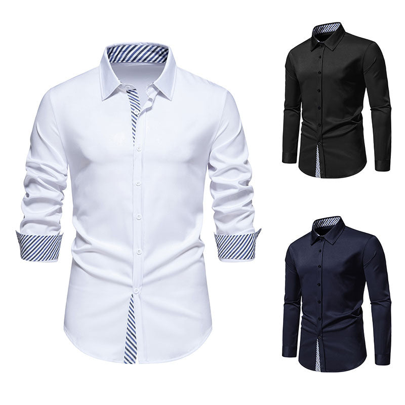 Herren LANGARMHEMD MIT MODERNEM STREIFENDESIGN Echoarchiv