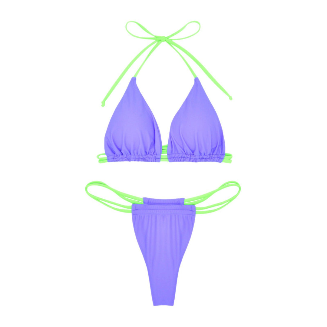 Damen Triangel-Bikini mit Anpassbarem Schlaufensystem Echo Archiv
