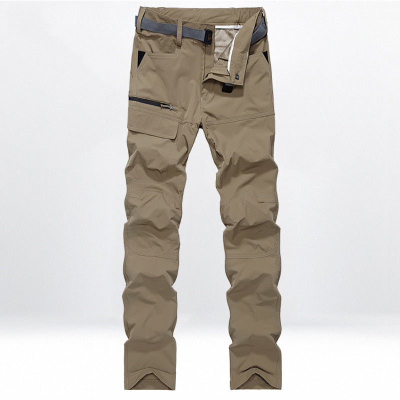 Herren Technische Trekking-Cargohose mit vorgeformten Knien und integrierter Gürtel-Lösung Echo Archiv