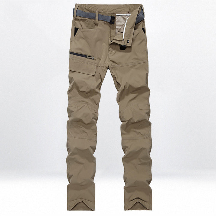 Herren Technische Trekking-Cargohose mit vorgeformten Knien und integrierter Gürtel-Lösung Echo Archiv