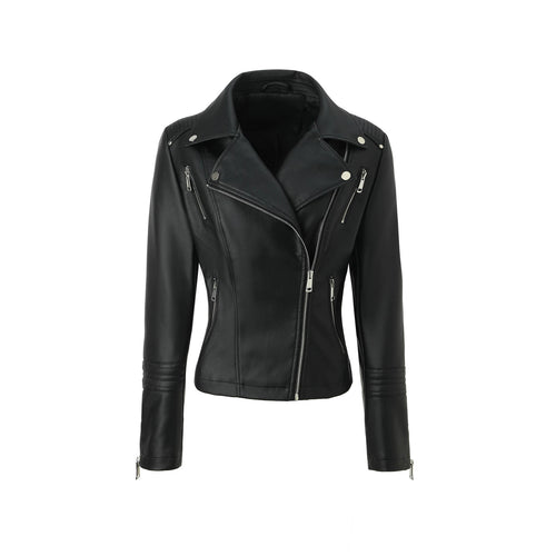 Damen Klassische Bikerjacke Echo Archiv