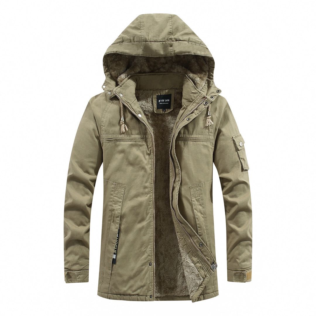 Herren Funktionale Winterjacke mit Kapuze Echo Archiv
