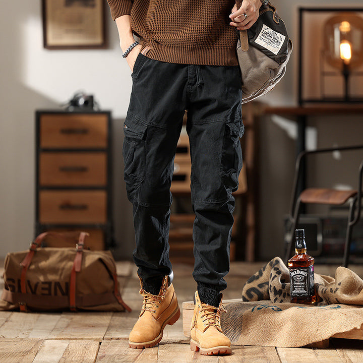 Herren Utility-Cargohose mit elastischem Saum und Knieverstärkung Echo Archiv