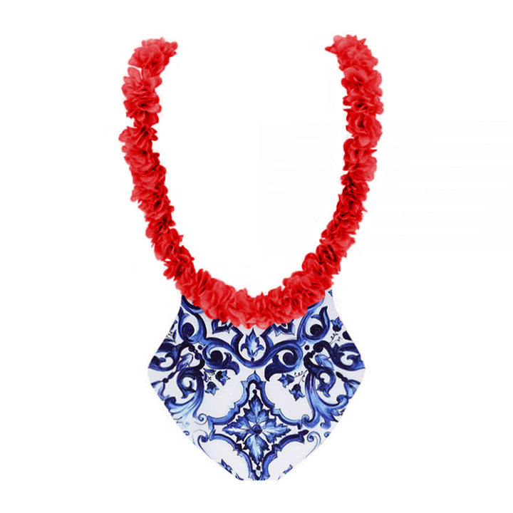 Damen Bikiniset mit floralem Muster und eleganten Rüschendetails Echo Archiv