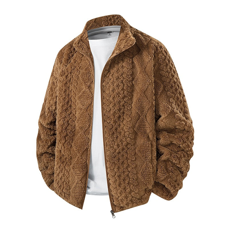 Herren Kuschelige Fleecejacke Echo Archiv