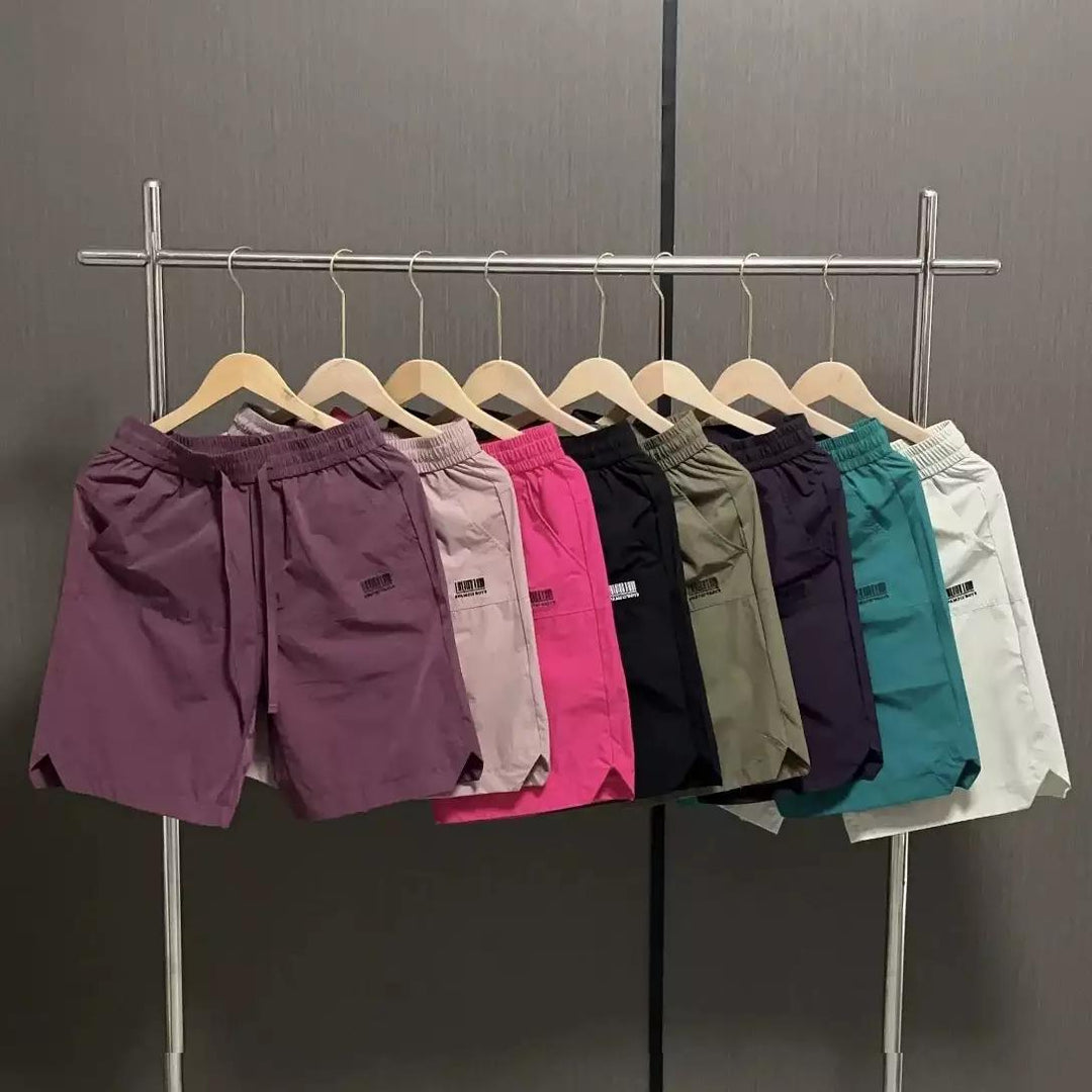Herren lässige Sportshorts mit elastischem Bund und seitlichen Eingrifftaschen Echoarchiv