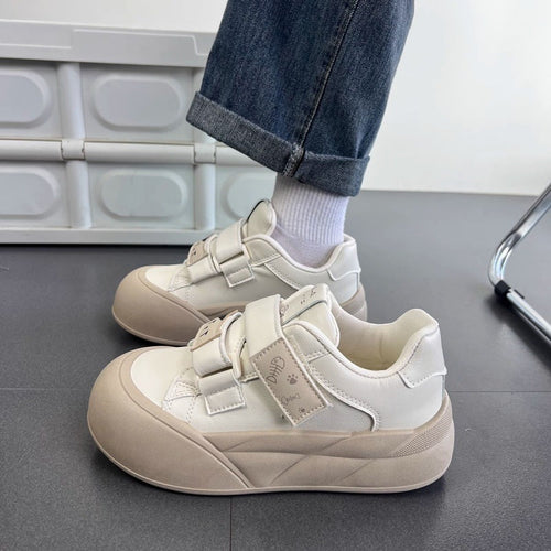 Damen Bequeme Sneaker mit praktischen Klettverschlüssen Echo Archiv