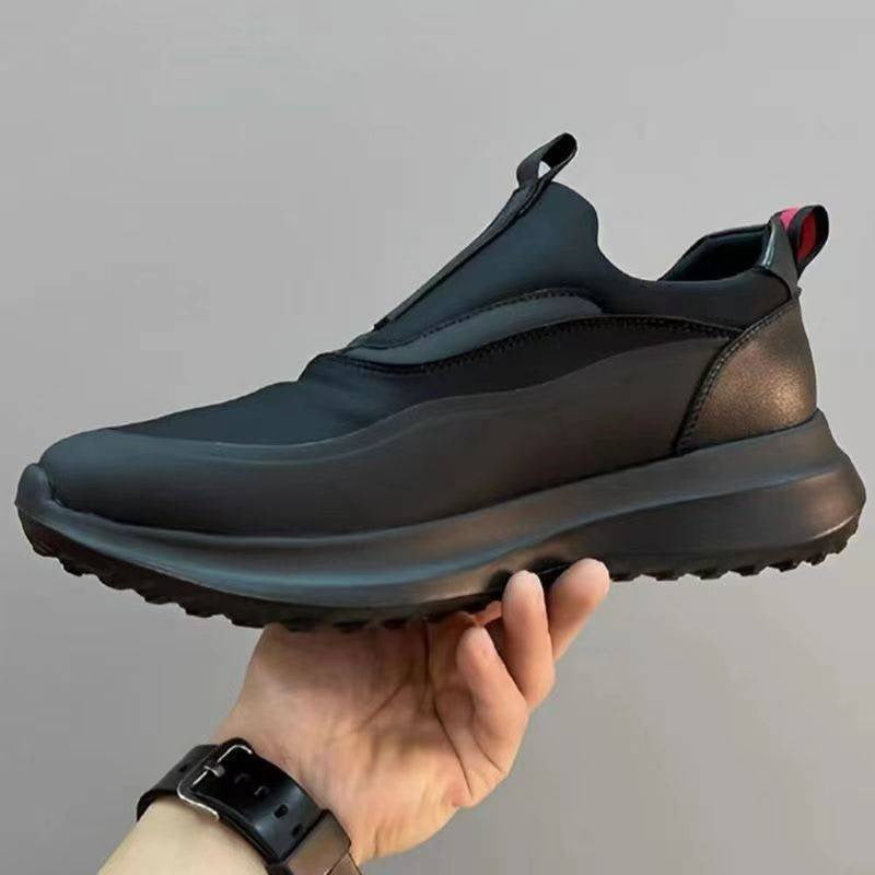 Herren Slip-On-Plateau-Sneaker mit neoprenartigem Schaft und profiliertem Trail-Profil Echoarhiv – Norré