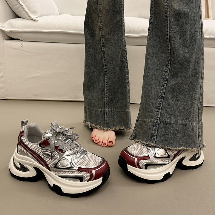 Damen Chunky Sneakers mit ergonomischer Dämpfung und sportlichem Design Echo Archiv