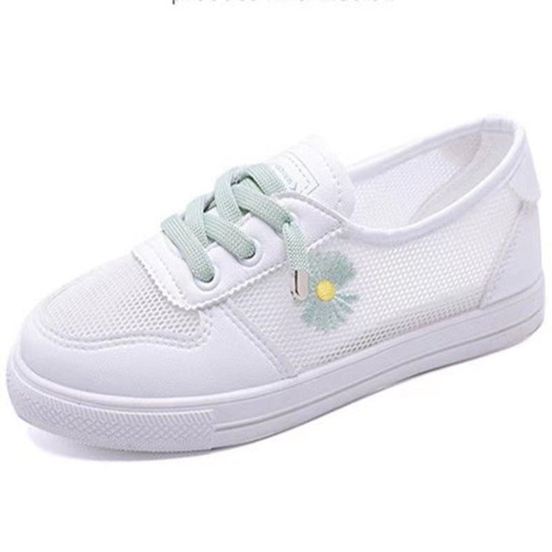 Damen lässige Sneaker mit buntem Blumenmotiv Echo Archiv