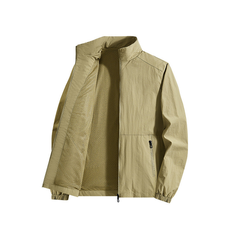 Herren Leichte Übergangsjacke mit atmungsaktivem Netzfutter Echo Archiv