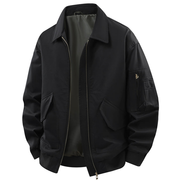 Herren Utility-Jacke mit praktischen Taschen und strapazierfähigem Material Echoarchiv