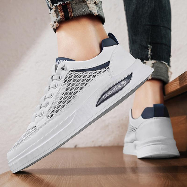 Herren Leichte Netz‑Plateau‑Sneaker mit atmungsaktivem Netzgewebe und gepolstertem Fußbett – Norré