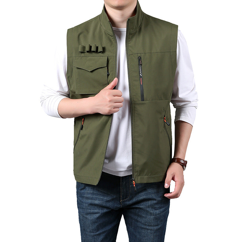 Herren Multifunktionale Outdoor-Weste Echo Archiv 1787797376