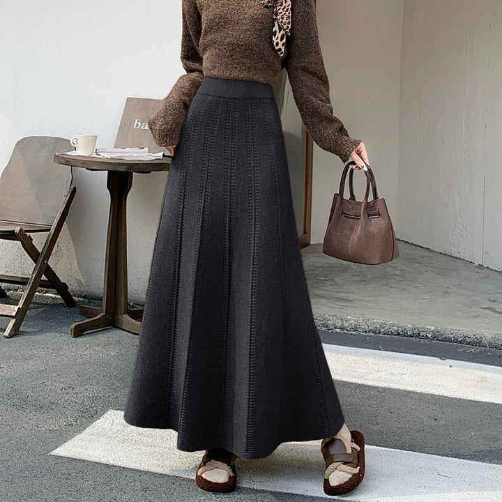 Damen Eleganter Wickelrock mit raffiniertem Muster Echo Archiv