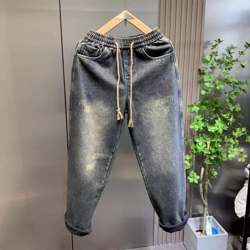 Herren Lässige Baggy Jeans Echoarchiv