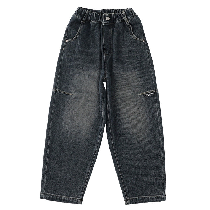 Unisex lässige Baggy-Jeans Echo Archiv
