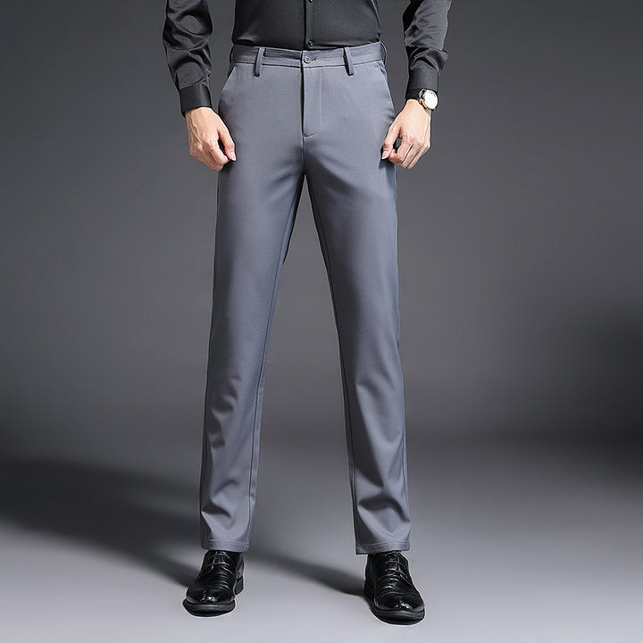 Herren Modern geschnittene Business‑Hose mit Bügelfalte, Stretch und Pflegeleichtem Mischgewebe Echo Archiv