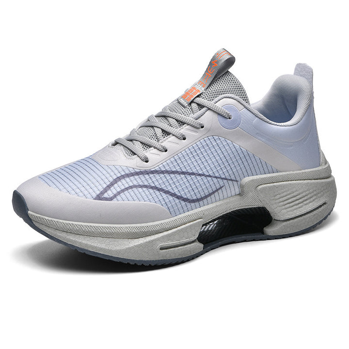 Unisex atmungsaktive Mesh-Runner mit gitterstruktur, stabilisierendem Mittelkeil und geteiltem Stabilisator – Norré