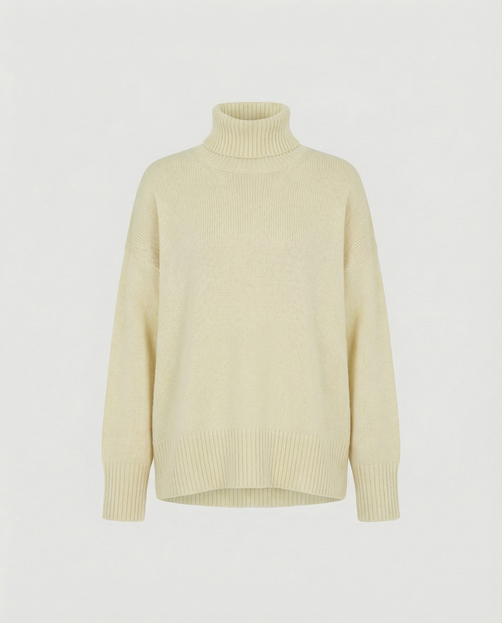 Damen kuscheliger Rollkragenpullover Echoarchiv