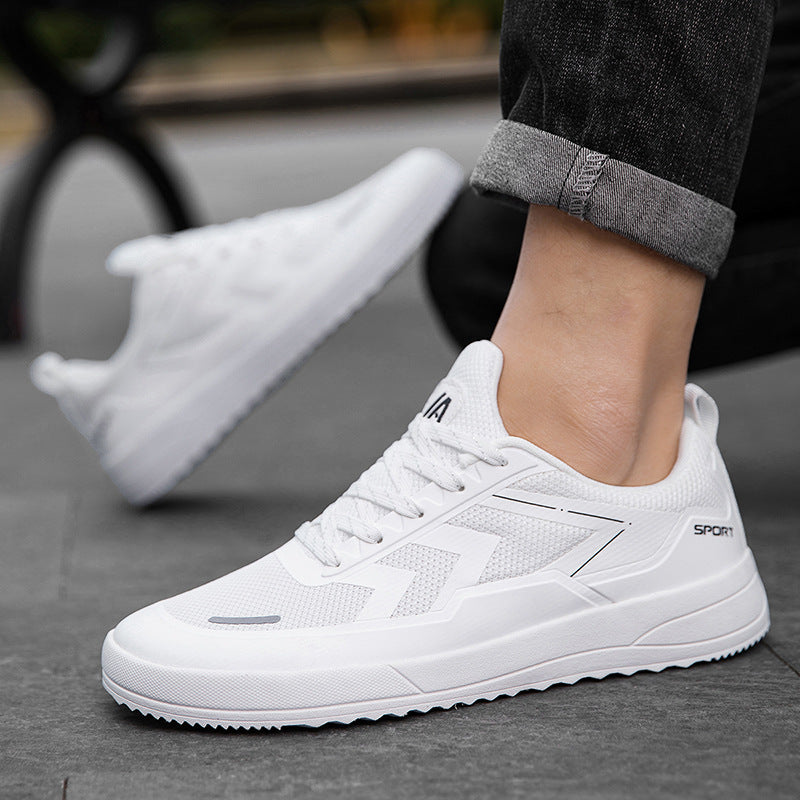 Unisex nan urbaner atmungsaktiver Mesh-Sneaker mit gezahnter griffiger Profilsohle und gepolstertem Einstieg Echo Archiv