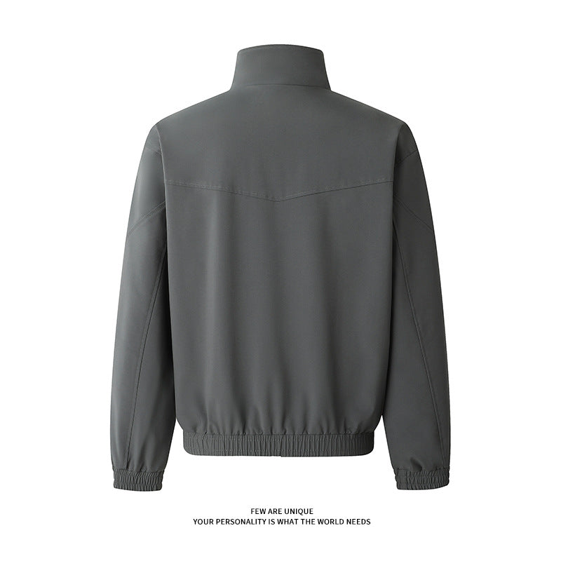 Herren Freizeitjacke mit praktischen Taschen und hohem Kragen Echoarchiv