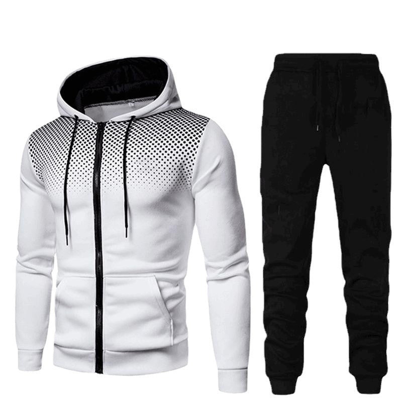Herren Kapuzenjacke und Jogginghose Set Echoarchiv
