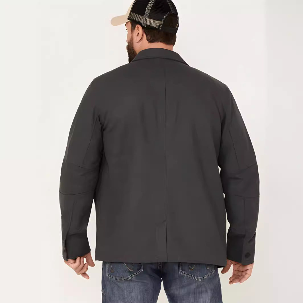 Herren Übergangsjacke mit praktischen Taschen und modernem Schnitt Echoarchiv