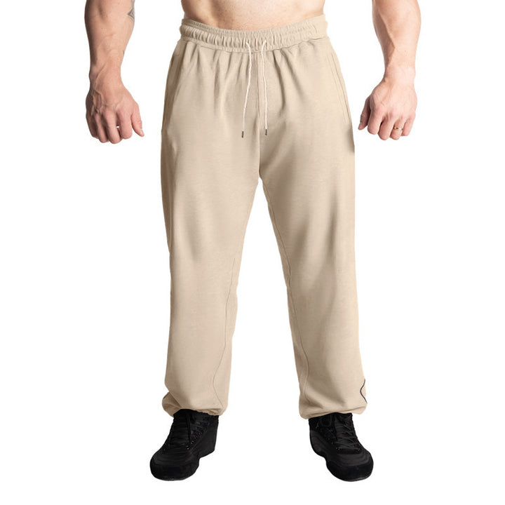 Herren bequeme Sporthose mit seitlichen Taschen und verstellbarem Bund Echoarchiv