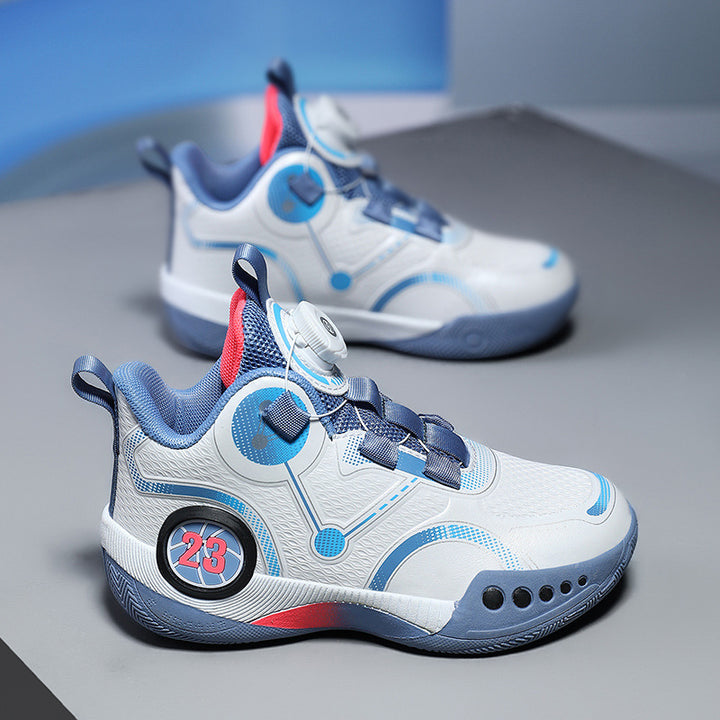 Herren Sportlicher Basketball-Low-Top mit BOA-Verschluss und gedämpfter Cupsohle – Norré